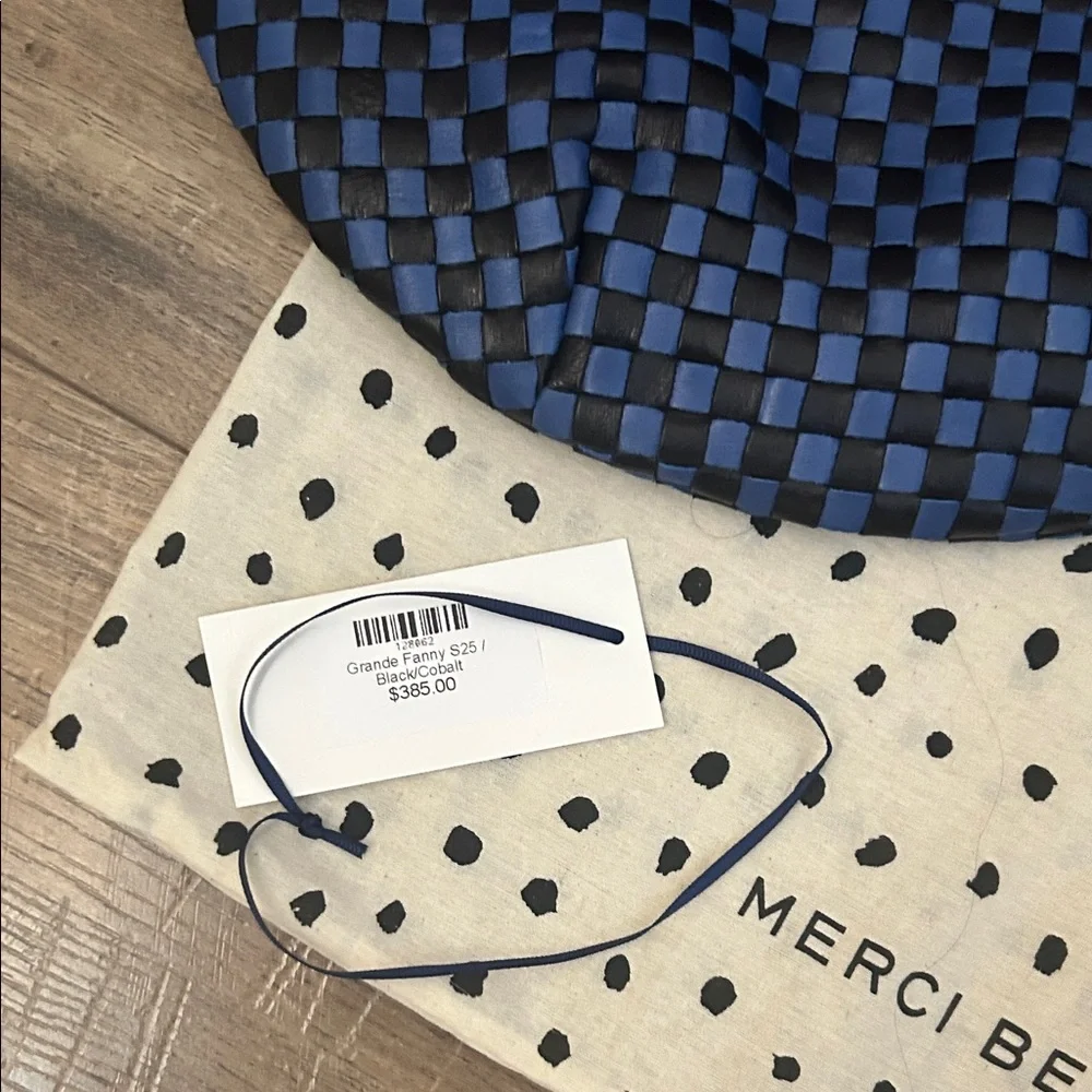 Clare V Grande Fanny Blue and Cobalt - Picture 15 of 15